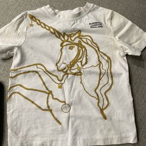 Childrens Burberry t shirt